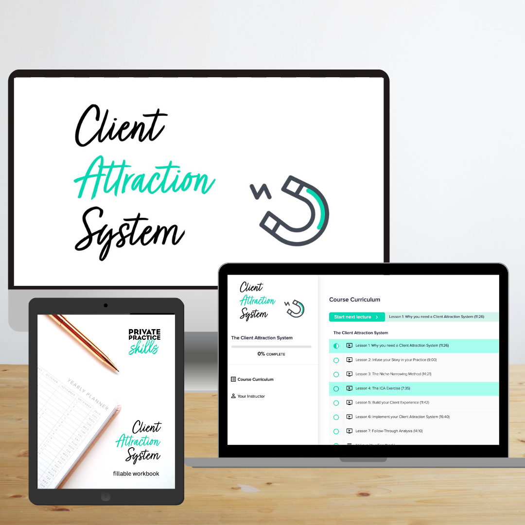 Client Attraction System Full Mockup